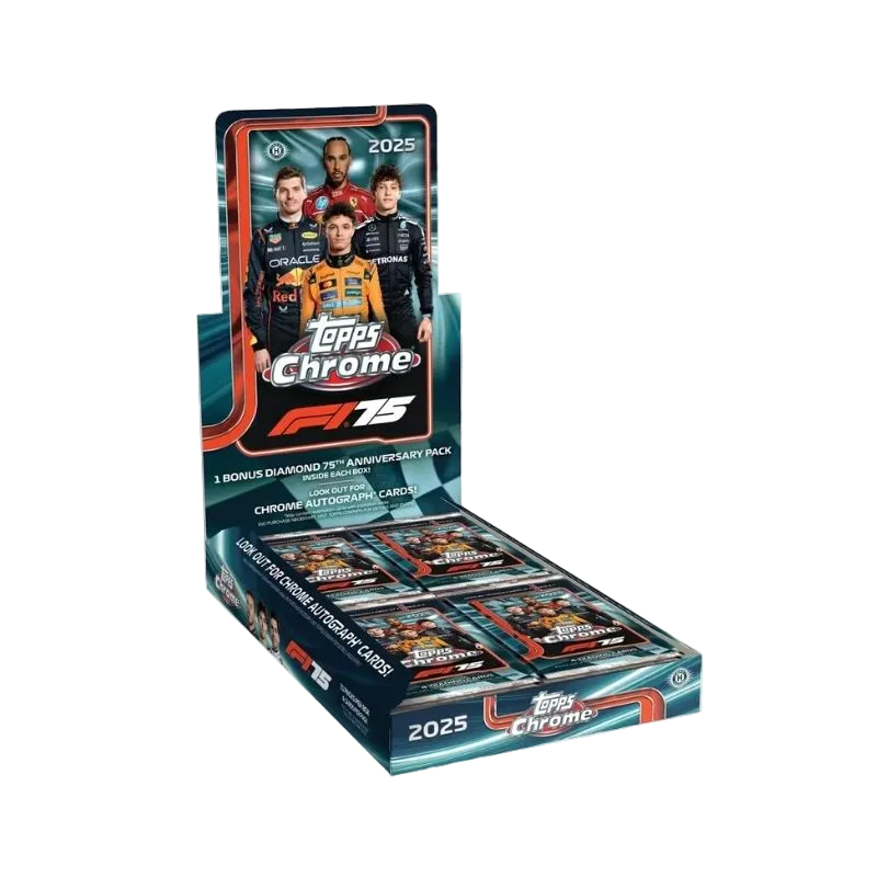 2025 Topps Chrome Formula 1 F1 Racing Hobby Box