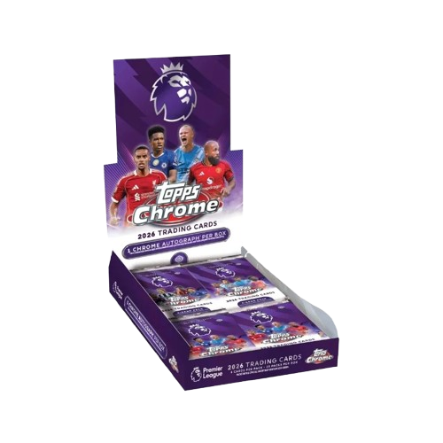 2026 Topps Chrome Premier League Hobby Box