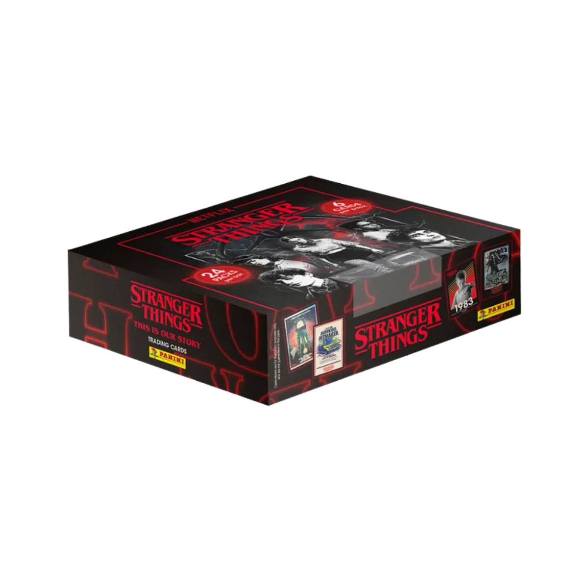 Panini Cromos Stranger Things Trading Cards | Box of 24 Packs