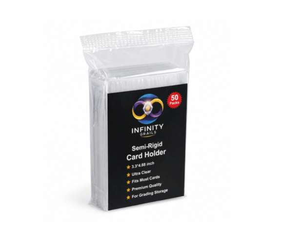 Infinity Grails Semi-Rigid Card Holders | 50 Pack