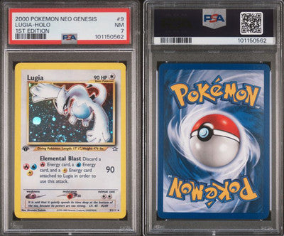 PSA 7 Lugia Holo Neo Genesis 1st Edition 9