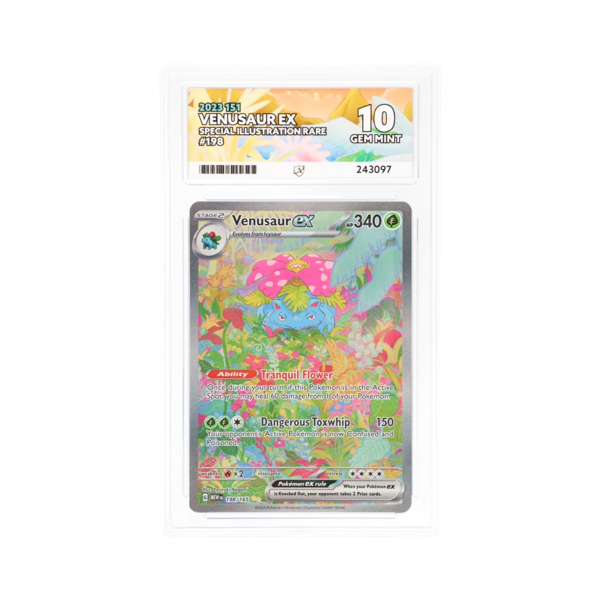 ACE 10 Venusaur ex 198 SIR