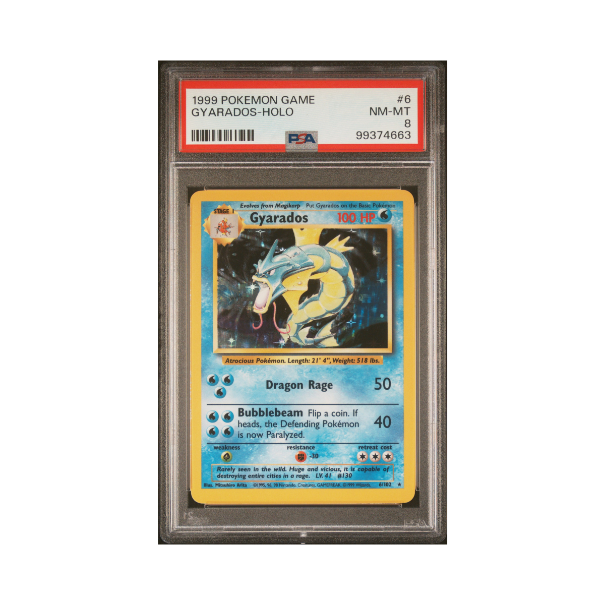 PSA 8 Gyarados #6