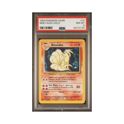 PSA 8 Ninetales #12