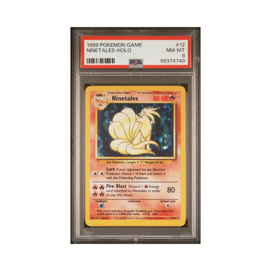 PSA 8 Ninetales #12