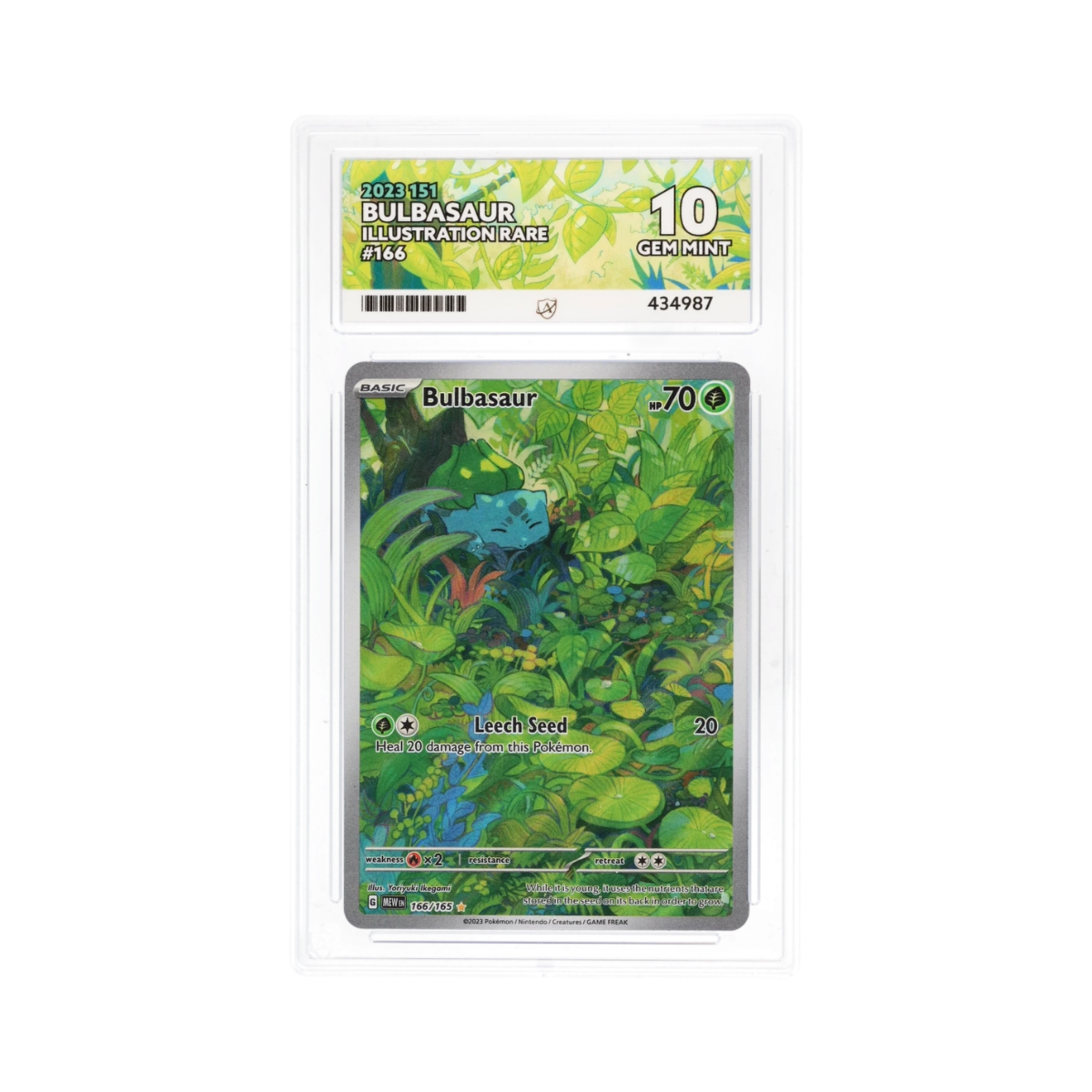 ACE 10 Bulbasaur 166 IR