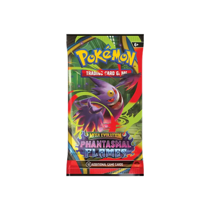 MEGA EVOLUTION: Phantasmal Flames Booster Pack (Random Artwork)