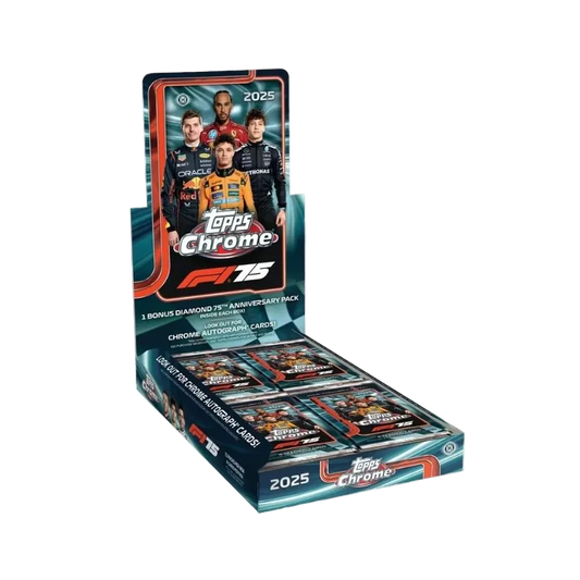 2025 Topps Chrome Formula 1 F1 Racing Hobby Box