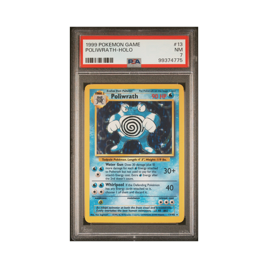 PSA 7 Poliwrath #13