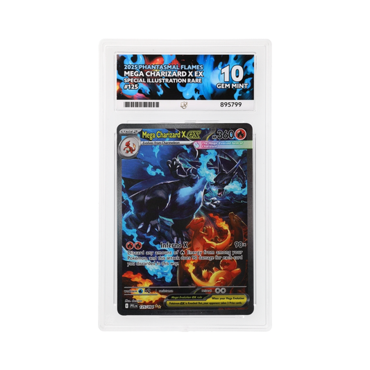 ACE 10 Mega Charizard X ex 125 SIR