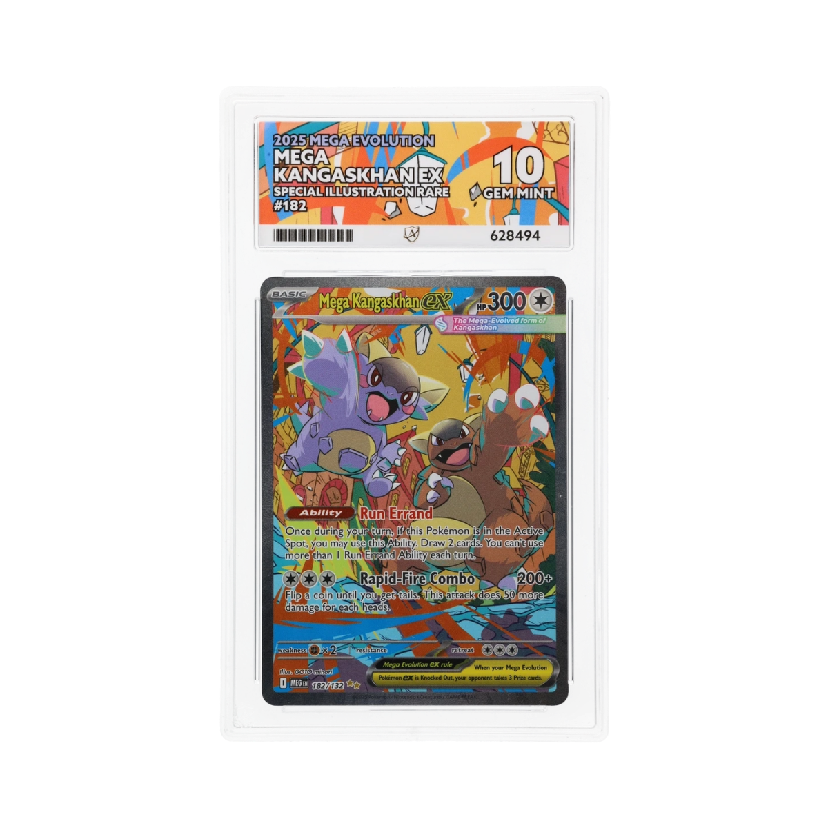 ACE 10 Mega Kangaskhan ex 182 - Perfect 10