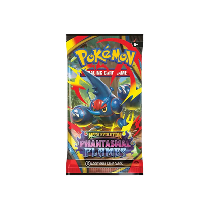 MEGA EVOLUTION: Phantasmal Flames Booster Pack (Random Artwork)