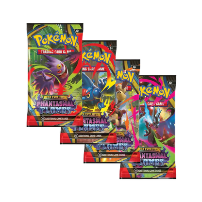 MEGA EVOLUTION: Phantasmal Flames Booster Pack (Random Artwork)