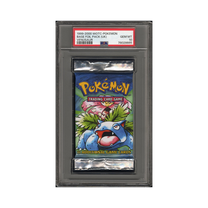 PSA 10 WOTC 1999 Base Set Venusaur - Booster Pack (POP 41)