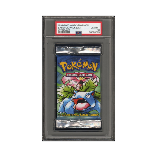 PSA 10 WOTC 1999 Base Set Venusaur - Booster Pack (POP 41)