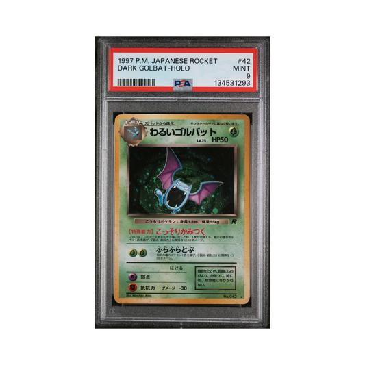 PSA 9 Dark Golbat 42