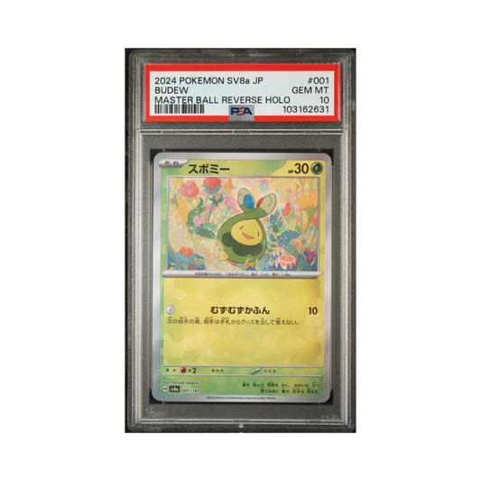PSA 10 Budew Master Ball 001