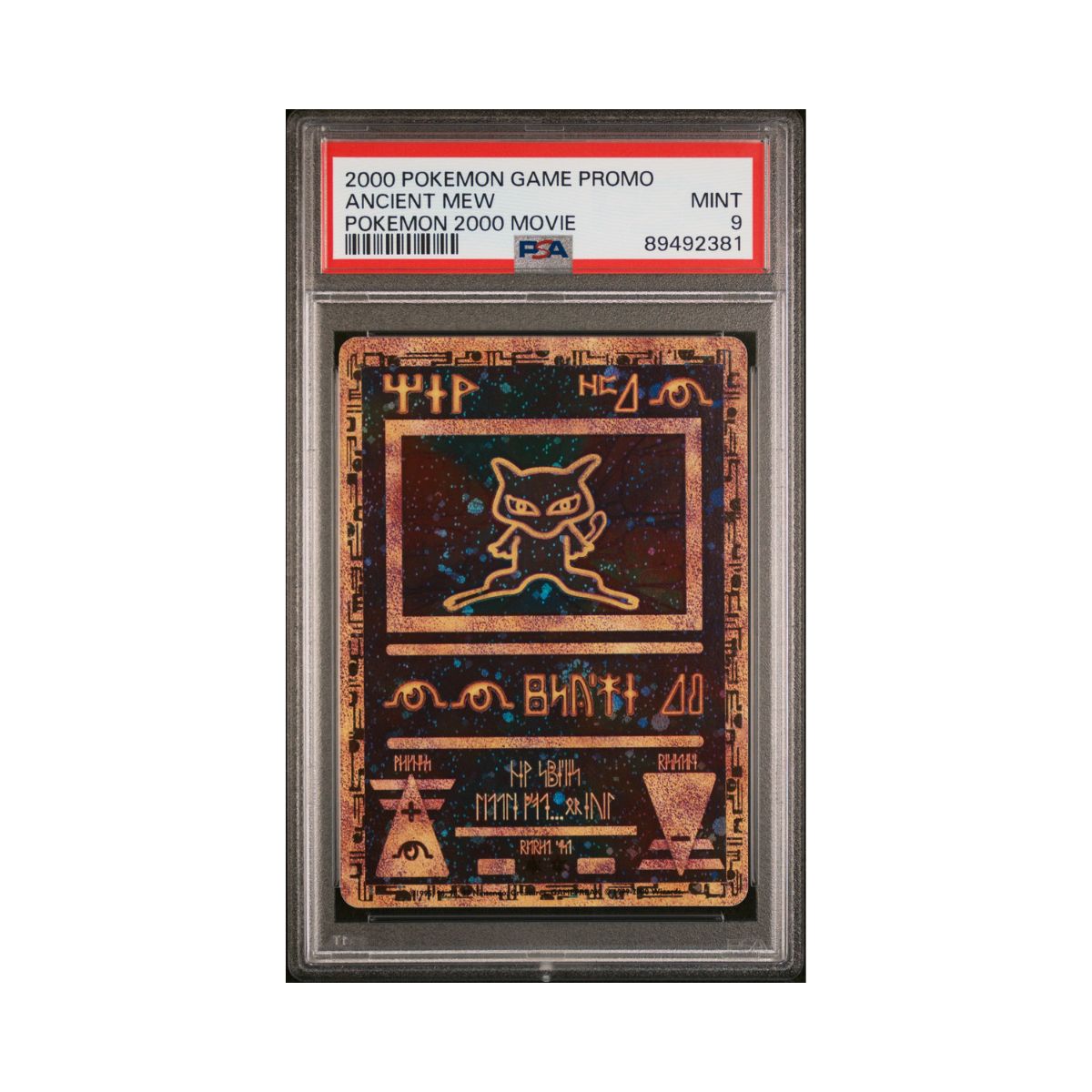 PSA 9 Ancient Mew Promo