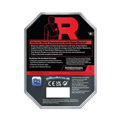 Destined Rivals Team Rocket Tin (Mewtwo)