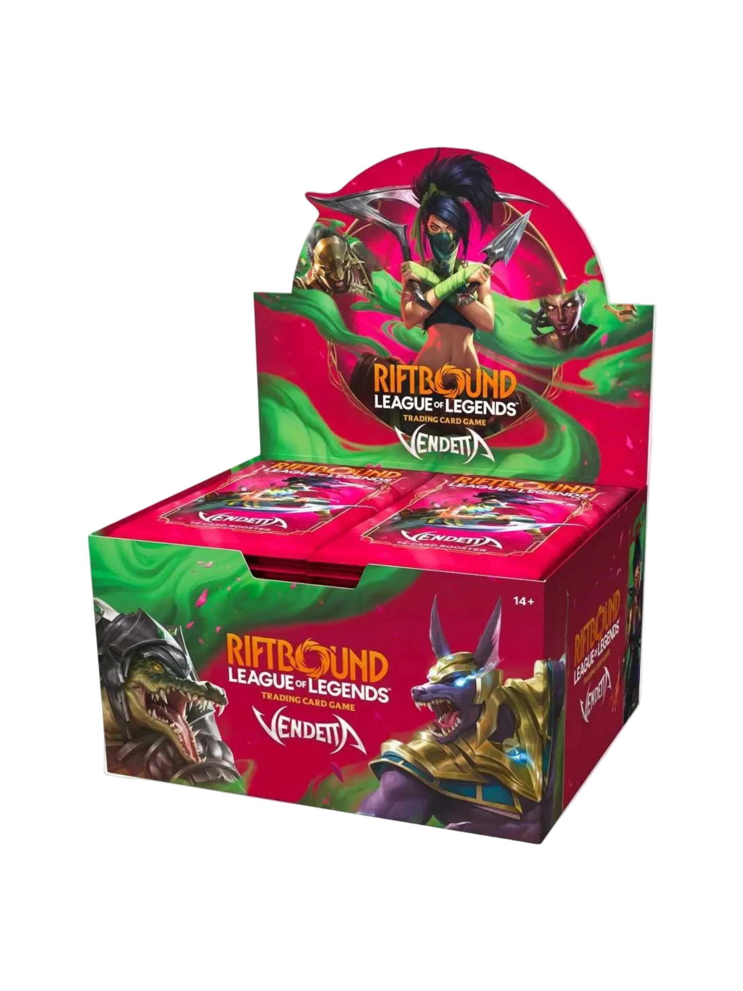 Riftbound VENDETTA Booster Box Display TCG League of Legends
