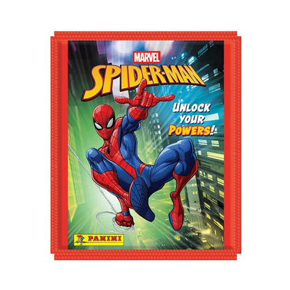 Panini Spider-Man: Unlock Your Powers Sticker Pack!