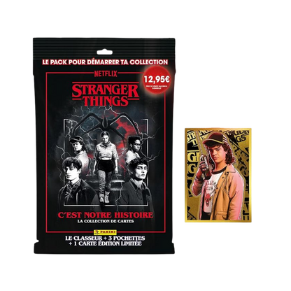 Stranger Things: The Hawkins Legends – Panini Cromos Starter Set