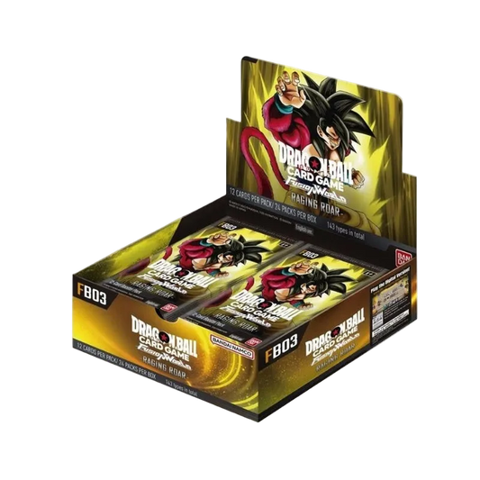 Dragon Ball Super Card Game FB-03 Fusion World Box Raging Roar Booster Box