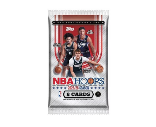 Topps NBA Basketball Hoops 2025/26 | Single Booster Pack