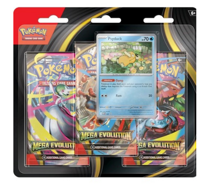 Pokémon Mega Evolution 3 Pack Blister | Pokémon TCG