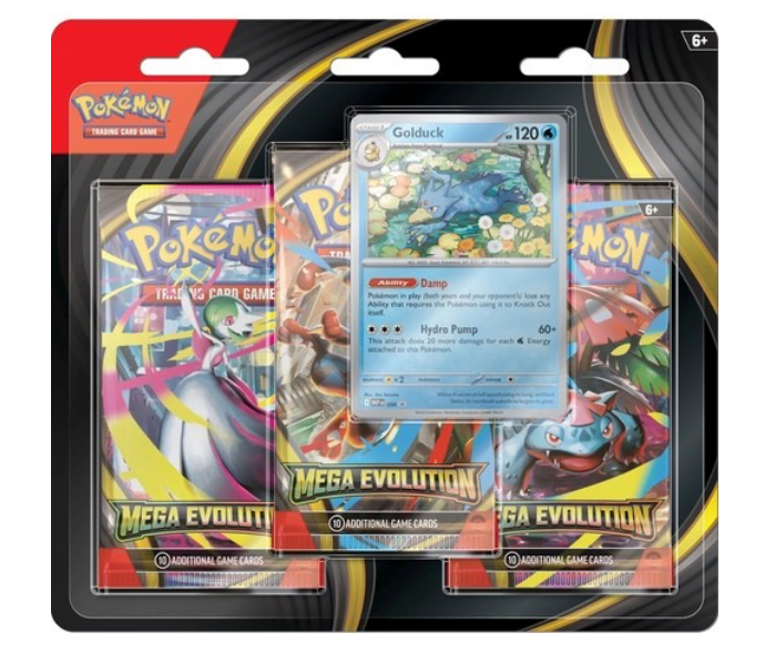 Pokémon Mega Evolution 3 Pack Blister | Pokémon TCG