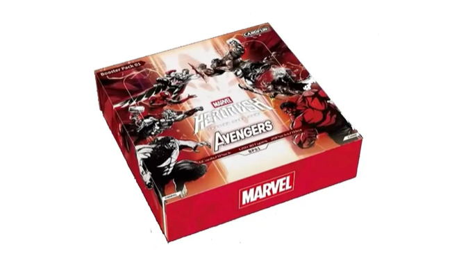 Marvel HeroRush Avengers BP-01 Booster Box | 24 Packs English