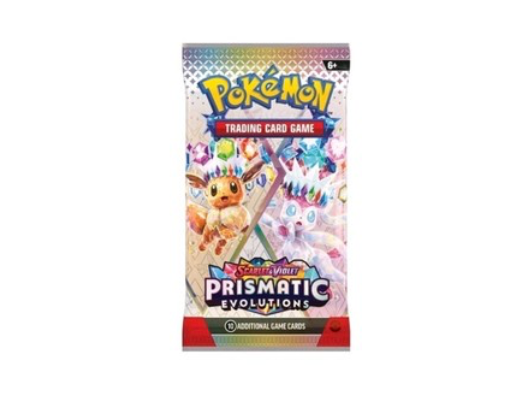 Pokémon Prismatic Evolutions | Single Booster Pack