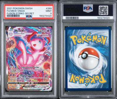 PSA 9 Mew VMAX  269 - Fusion Strike (Alternate Art Secret)