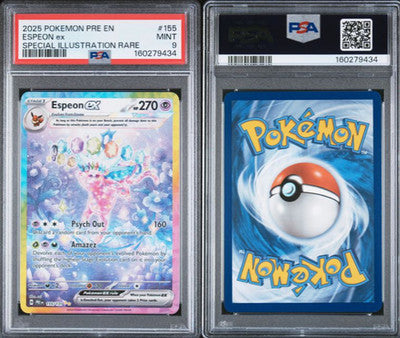 PSA 9 Espeon EX 155 Special Illustration Rare
