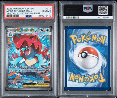 PSA 10 Mega Feraligatr EX 274