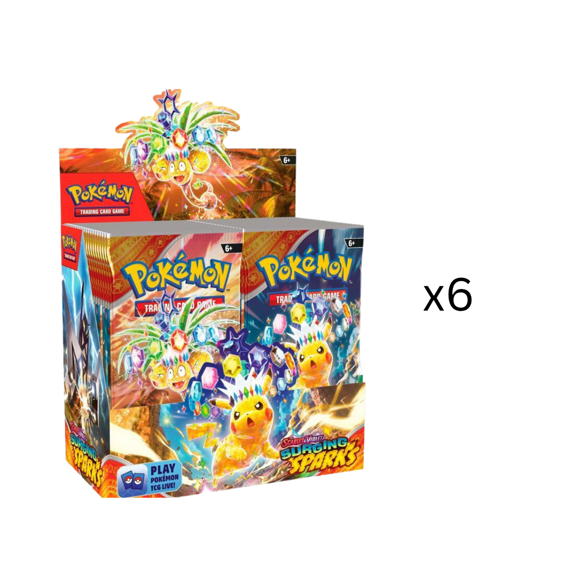 Surging Sparks Booster Box Case